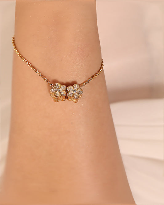 Twin Petals Bracelet
