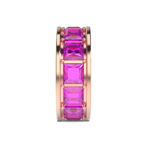 round-fuchsia-spacer-charm-rosegold