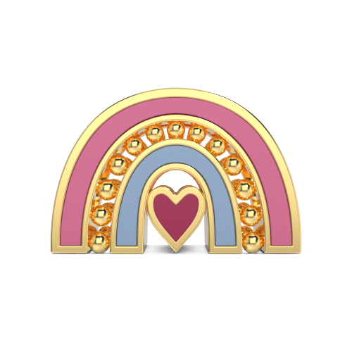 new-life-rainbow-charm-gold