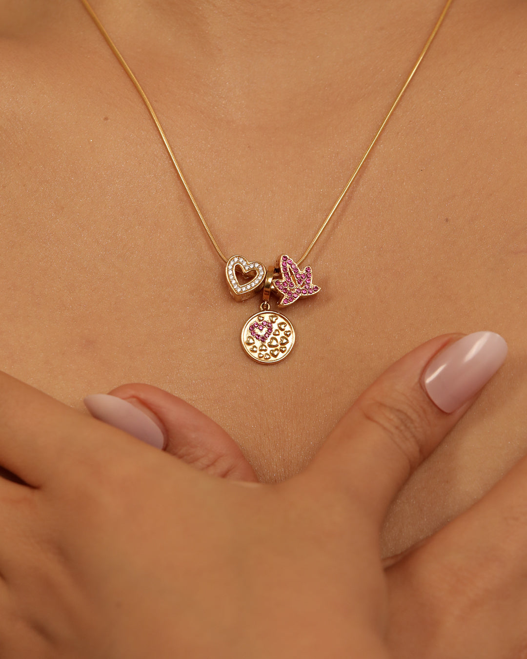 Romance Is Gold Necklace
