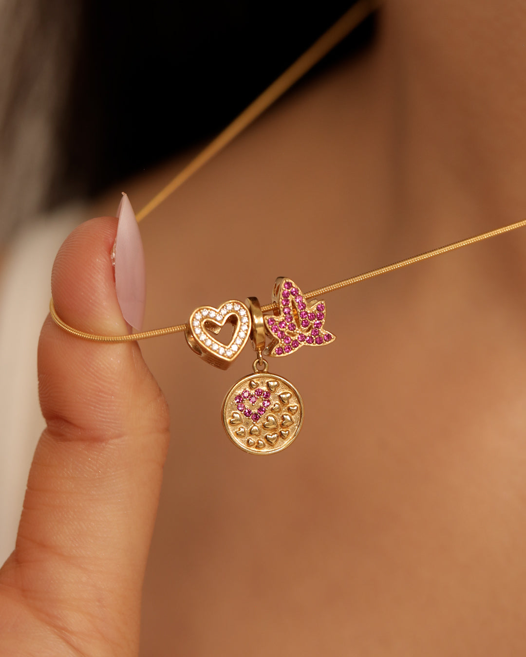 Romance Is Gold Necklace