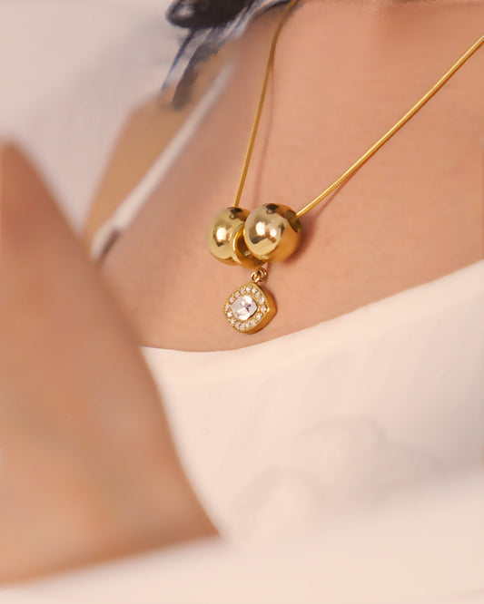Golden Gaze Necklace