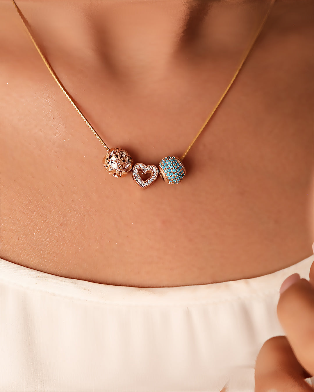 Blue Whisper Necklace
