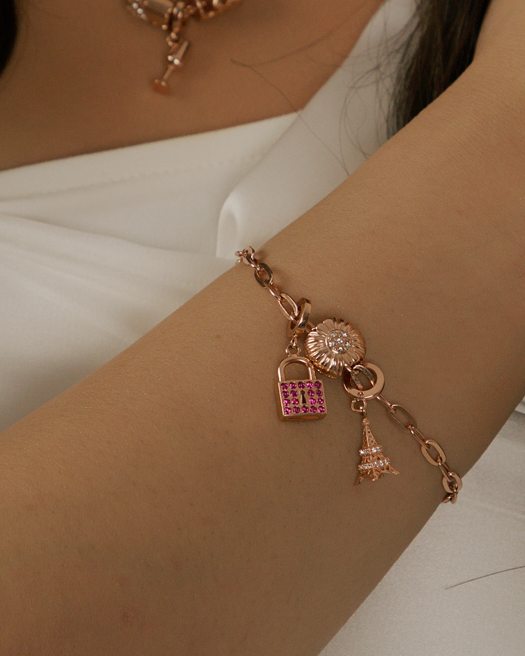 Paris Petals Bracelet