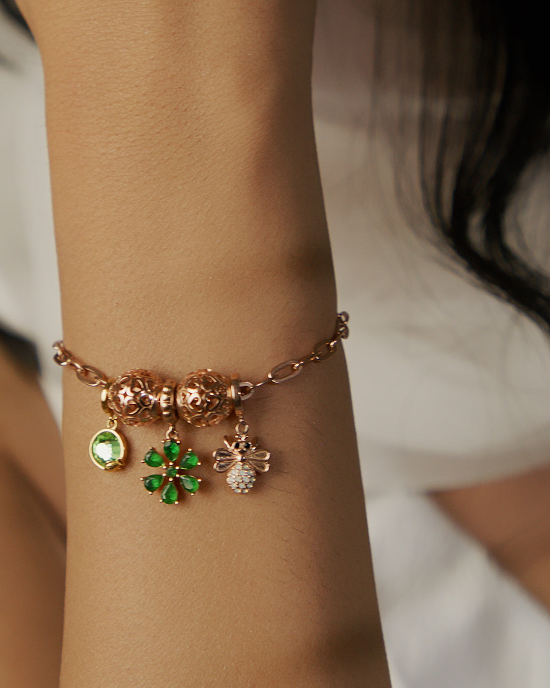 Emerald Meadow Bracelet