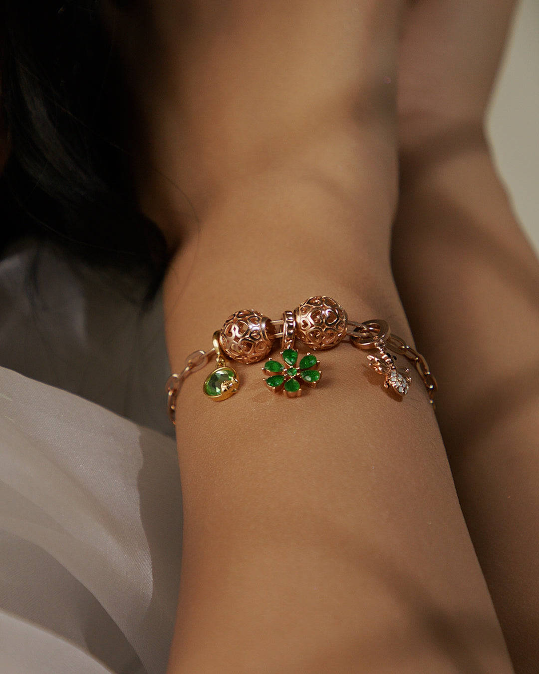 Emerald Meadow Bracelet
