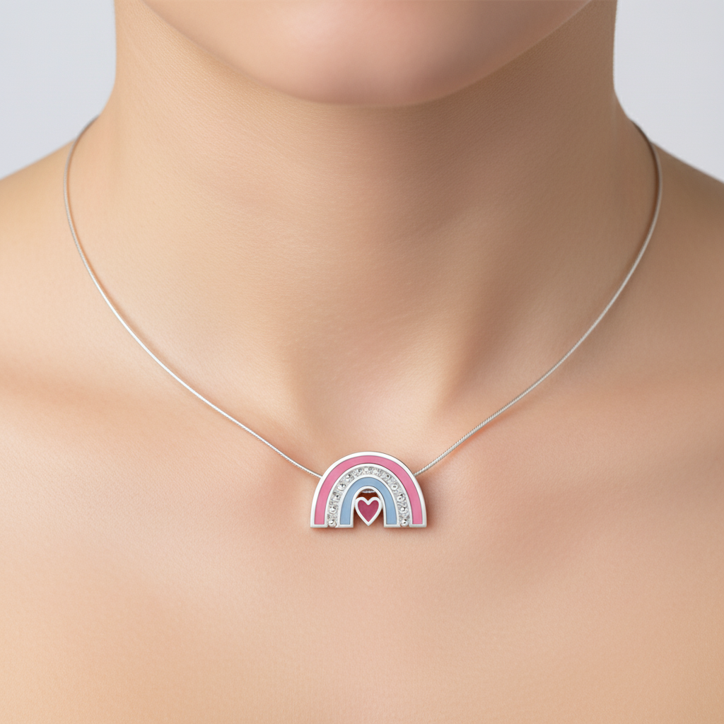 Rainbow Love Necklace