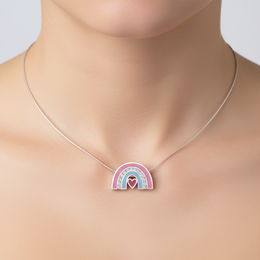 Rainbow Love Necklace