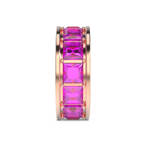 round-fuchsia-spacer-charm-rosegold