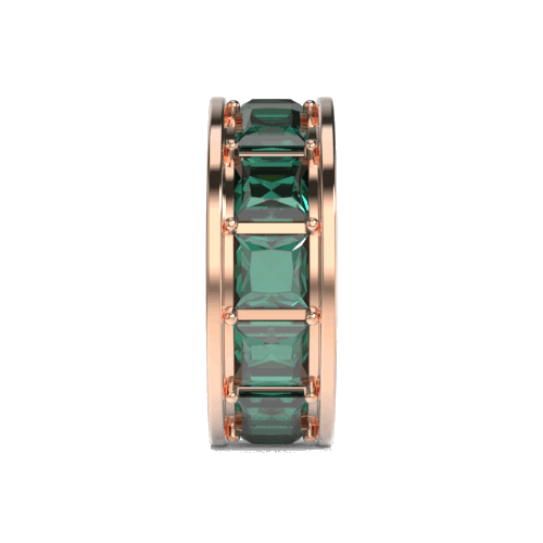 round-green-spacer-charm-rosegold