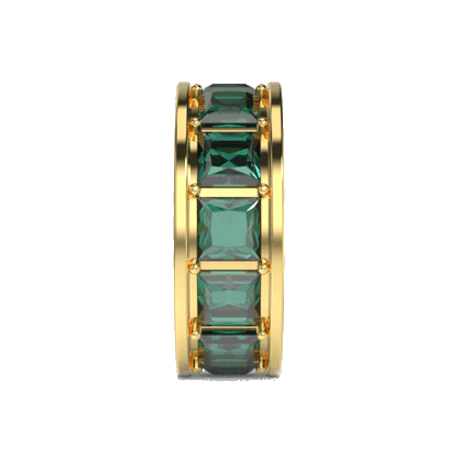 round-green-spacer-charm-gold