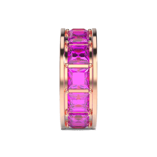 round-fuchsia-spacer-charm-rosegold