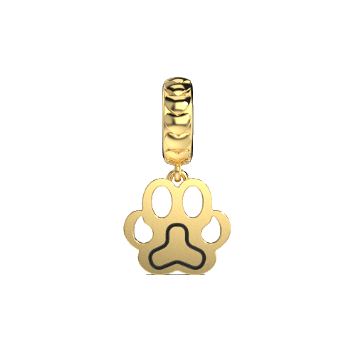 the-paw-charm-gold