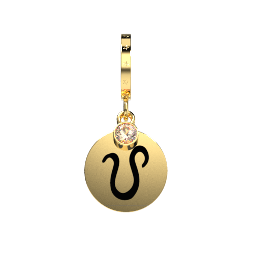 leo-charm-gold