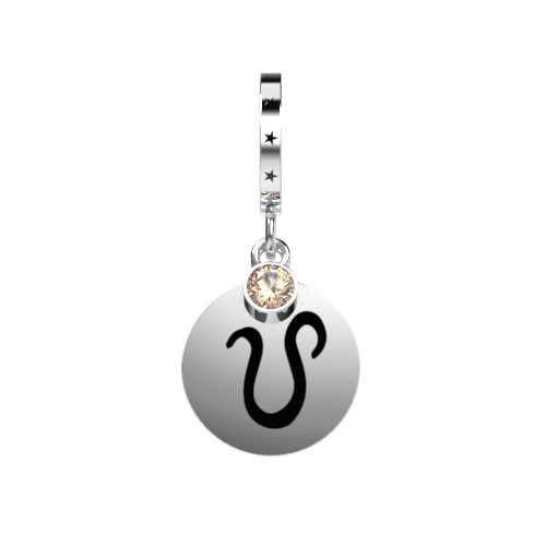 leo-charm-silver