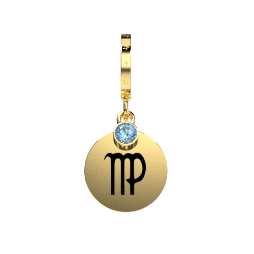 virgo-charm-gold
