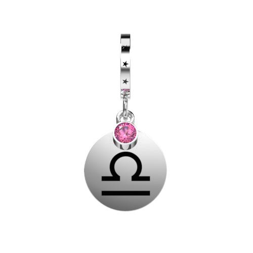 libra-charm-silver