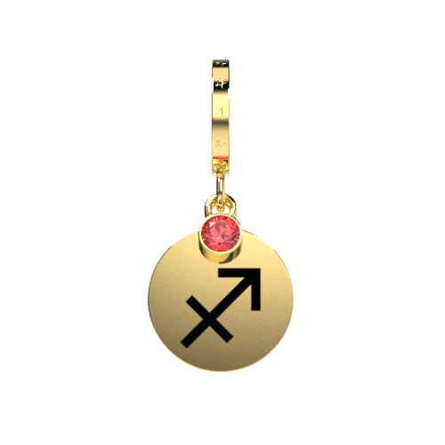 sagittarius-charm-gold