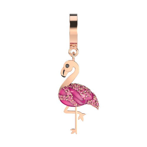 the-idyllic-flamingo-charm-rosegold