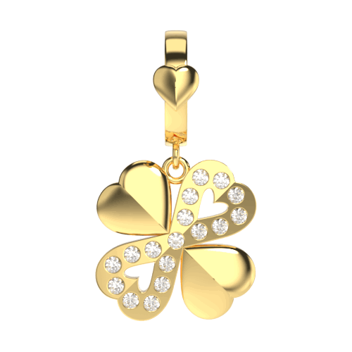 star-clover-charm-gold