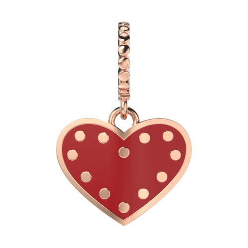 emotional-red-heart-charm-rosegold