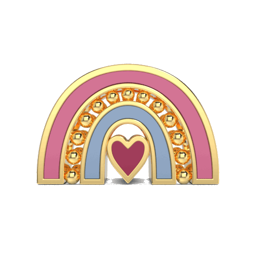 new-life-rainbow-charm-gold