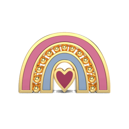 new-life-rainbow-charm-gold